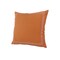 Edge Collections - 20" x 20" - Orange - Geometric Decorative Pillow for Home Accent - 1 Piece